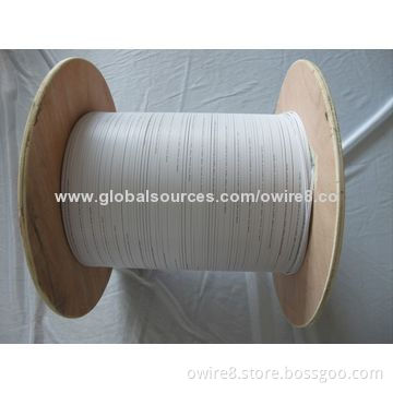 FTTH flat LSZH sheath indoor drop optical fiber cableNew